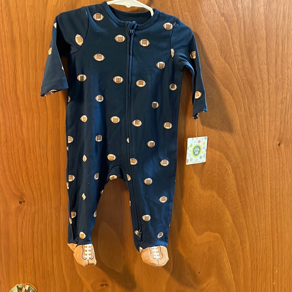 Blue Football Outfit
